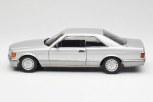 Mercedes 500 SEC C126 Ασημί AUTOart 1:18 76212 Μέταλλο - εικόνα 4 από 8