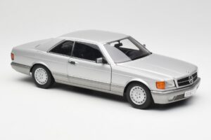 Mercedes 500 SEC C126 Ασημί AUTOart 1:18 76212 Μέταλλο - εικόνα 6 από 8
