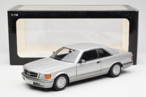 Mercedes 500 SEC C126 Ασημί AUTOart 1:18 76212 Μέταλλο - εικόνα 8 από 8