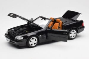 Mercedes SL 500 R129 Μαύρο Norev 1:18 183750 Μέταλλο - εικόνα 2 από 10