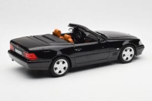 Mercedes SL 500 R129 Μαύρο Norev 1:18 183750 Μέταλλο - εικόνα 4 από 10