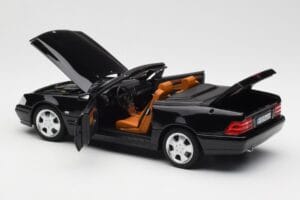 Mercedes SL 500 R129 Μαύρο Norev 1:18 183750 Μέταλλο - εικόνα 7 από 10