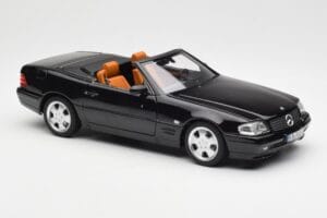 Mercedes SL 500 R129 Μαύρο Norev 1:18 183750 Μέταλλο - εικόνα 8 από 10