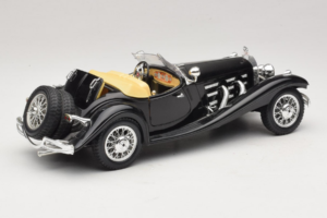 Mercedes 500K Roadster Μαύρο Bburago 1:18 3020-P2 Μέταλλο - εικόνα 3 από 8