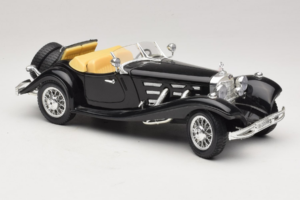 Mercedes 500K Roadster Μαύρο Bburago 1:18 3020-P2 Μέταλλο - εικόνα 6 από 8