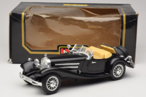Mercedes 500K Roadster Μαύρο Bburago 1:18 3020-P2 Μέταλλο - εικόνα 8 από 8