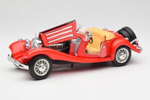 Mercedes 500K Roadster Κόκκινο Bburago 1:18 3020 Μέταλλο - εικόνα 2 από 8