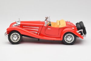 Mercedes 500K Roadster Κόκκινο Bburago 1:18 3020 Μέταλλο - εικόνα 4 από 8