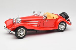 Mercedes 500K Roadster Κόκκινο Bburago 1:18 3020 Μέταλλο