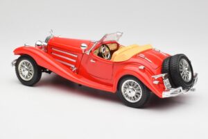 Mercedes 500K Roadster Κόκκινο Bburago 1:18 3020 Μέταλλο - εικόνα 7 από 8