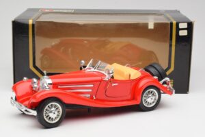 Mercedes 500K Roadster Κόκκινο Bburago 1:18 3020 Μέταλλο - εικόνα 8 από 8