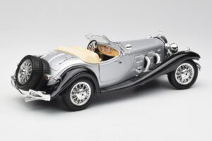 Mercedes 500K Roadster Ασημί Bburago 1:18 3020-M1 Μέταλλο - εικόνα 3 από 8