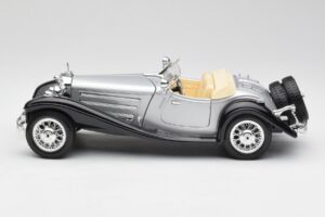 Mercedes 500K Roadster Ασημί Bburago 1:18 3020-M1 Μέταλλο - εικόνα 4 από 8