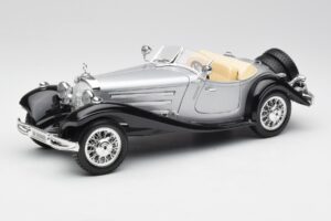 Mercedes 500K Roadster Ασημί Bburago 1:18 3020-M1 Μέταλλο