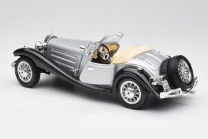 Mercedes 500K Roadster Ασημί Bburago 1:18 3020-M1 Μέταλλο - εικόνα 5 από 8