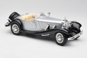 Mercedes 500K Roadster Ασημί Bburago 1:18 3020-M1 Μέταλλο - εικόνα 6 από 8