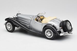 Mercedes 500K Roadster Ασημί Bburago 1:18 3020-M1 Μέταλλο - εικόνα 7 από 8
