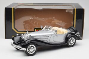 Mercedes 500K Roadster Ασημί Bburago 1:18 3020-M1 Μέταλλο - εικόνα 8 από 8