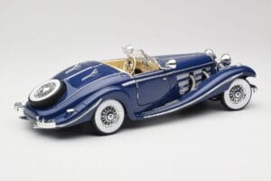 Mercedes 500K Special Roadster Μπλε Maisto 1:18 56059 Μέταλλο - εικόνα 3 από 8