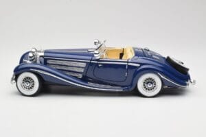Mercedes 500K Special Roadster Μπλε Maisto 1:18 56059 Μέταλλο - εικόνα 4 από 8