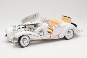 Mercedes 500K Special Roadster Λευκό Premiere Edition Maisto 1:18 536055 Μέταλλο - εικόνα 2 από 8