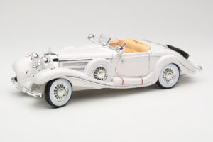 Mercedes 500K Special Roadster Λευκό Premiere Edition Maisto 1:18 536055 Μέταλλο
