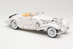 Mercedes 500K Special Roadster Λευκό Premiere Edition Maisto 1:18 536055 Μέταλλο - εικόνα 6 από 8