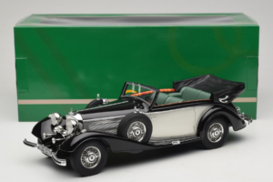 Mercedes 540K Καμπριολέ Μαύρο Ασημί Cult Models 1:18 CML184-3 Μέταλλο - εικόνα 6 από 6