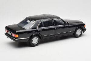Mercedes 560 SEL W126 Μαύρο Dealer Edition Norev 1:18 B66040599 Μέταλλο - εικόνα 3 από 8
