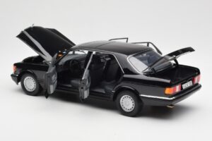 Mercedes 560 SEL W126 Μαύρο Dealer Edition Norev 1:18 B66040599 Μέταλλο - εικόνα 5 από 8