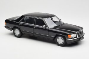 Mercedes 560 SEL W126 Μαύρο Dealer Edition Norev 1:18 B66040599 Μέταλλο - εικόνα 6 από 8