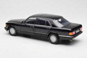 Mercedes 560 SEL W126 Μαύρο Dealer Edition Norev 1:18 B66040599 Μέταλλο - εικόνα 7 από 8
