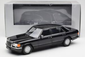 Mercedes 560 SEL W126 Μαύρο Dealer Edition Norev 1:18 B66040599 Μέταλλο - εικόνα 8 από 8