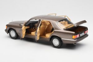 Mercedes 560 SEL W126 Impala Καφέ Dealer Edition Norev 1:18 B66040646 Μέταλλο - εικόνα 5 από 8