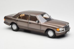 Mercedes 560 SEL W126 Impala Καφέ Dealer Edition Norev 1:18 B66040646 Μέταλλο - εικόνα 6 από 8