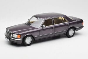 Mercedes 560 SEL W126 Μωβ Metallic Norev 1:18 183544 Μέταλλο