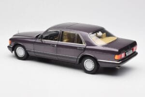 Mercedes 560 SEL W126 Μωβ Metallic Norev 1:18 183544 Μέταλλο - εικόνα 7 από 8