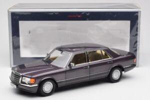 Mercedes 560 SEL W126 Μωβ Metallic Norev 1:18 183544 Μέταλλο - εικόνα 8 από 8