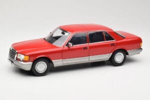 Mercedes 560 SEL W126 Κόκκινο Norev 1:18 183463 Μέταλλο
