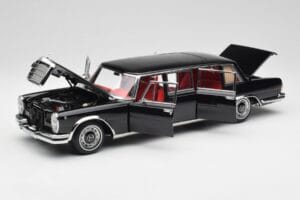 Mercedes 600 Pullman W100 Μαύρο NZG 1:18 1071/50 Μέταλλο - εικόνα 2 από 8