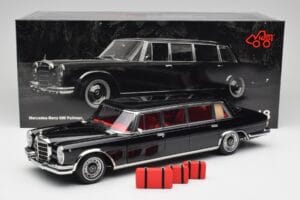 Mercedes 600 Pullman W100 Μαύρο NZG 1:18 1071/50 Μέταλλο - εικόνα 8 από 8