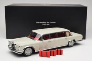 Mercedes 600 Pullman W100 Ανοιχτό Γκρι NZG 1:18 B66040708 Μέταλλο - εικόνα 8 από 8