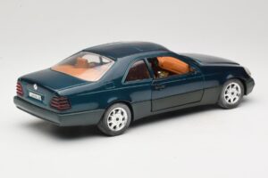 Mercedes 600 SEC C140 Πράσινο Majorette 1:18 4418 Μέταλλο - εικόνα 3 από 8