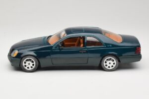 Mercedes 600 SEC C140 Πράσινο Majorette 1:18 4418 Μέταλλο - εικόνα 4 από 8