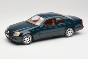 Mercedes 600 SEC C140 Πράσινο Majorette 1:18 4418 Μέταλλο
