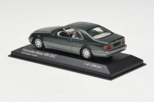 Mercedes 600 SEC W140 Πράσινο Μεταλλικό Minichamps 1:43 430032604 Μέταλλο - εικόνα 3 από 4