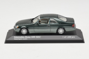 Mercedes 600 SEC W140 Πράσινο Μεταλλικό Minichamps 1:43 430032604 Μέταλλο
