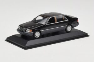 Mercedes 600 SEL W140 Black Metallic Minichamps 1:43 940035400 Μέταλλο - εικόνα 2 από 4