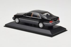 Mercedes 600 SEL W140 Black Metallic Minichamps 1:43 940035400 Μέταλλο - εικόνα 3 από 4