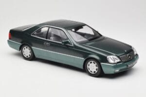 Mercedes 600 SEC W140 Coupe Green Metallic KK-Scale 1:18 KKDC180343 Μέταλλο - εικόνα 4 από 6